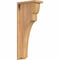 Ekena Millwork Yorktown Smooth Corbel w/Backplate, Western Red Cedar, 5 1/2"W x 12"D x 28"H COR06X12X28YOR01SWR - alternate 1